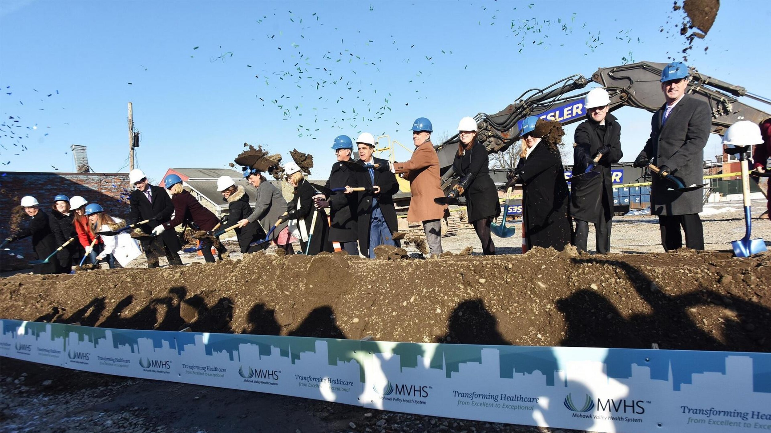 Groundbreaking Held for Downtown Utica Hospital