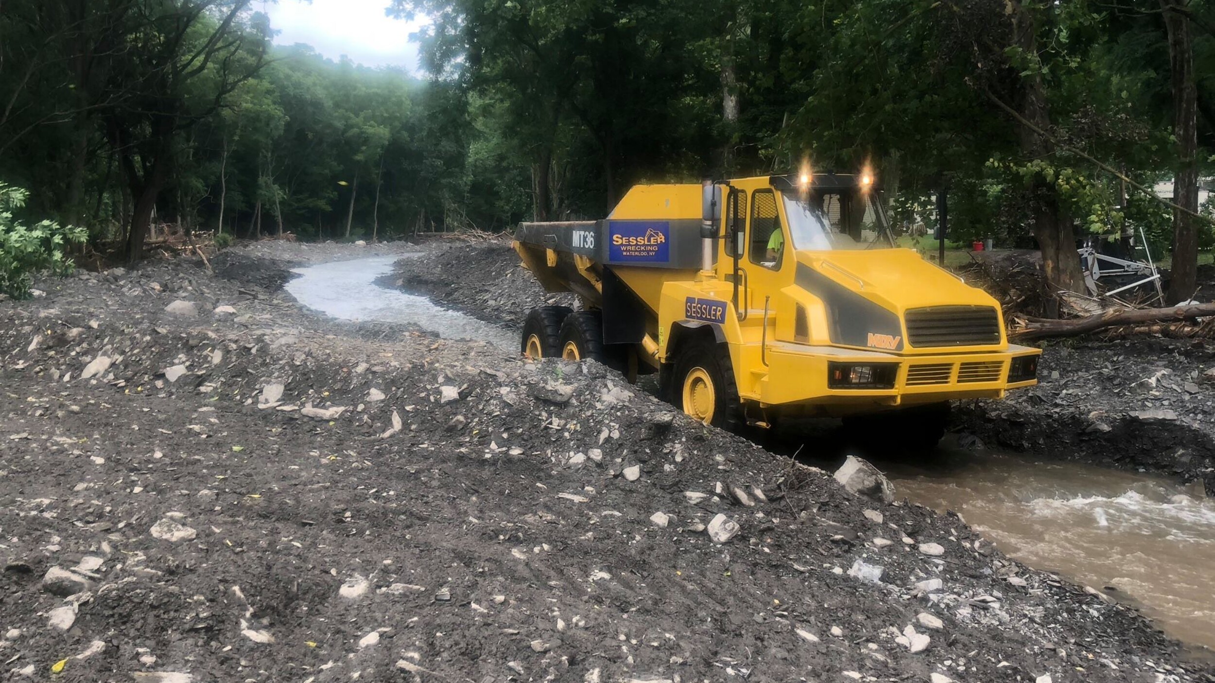 Lodi Point Flash Flood Clean-up